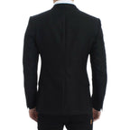 Dolce & Gabbana Black wool MARTINI slim blazer