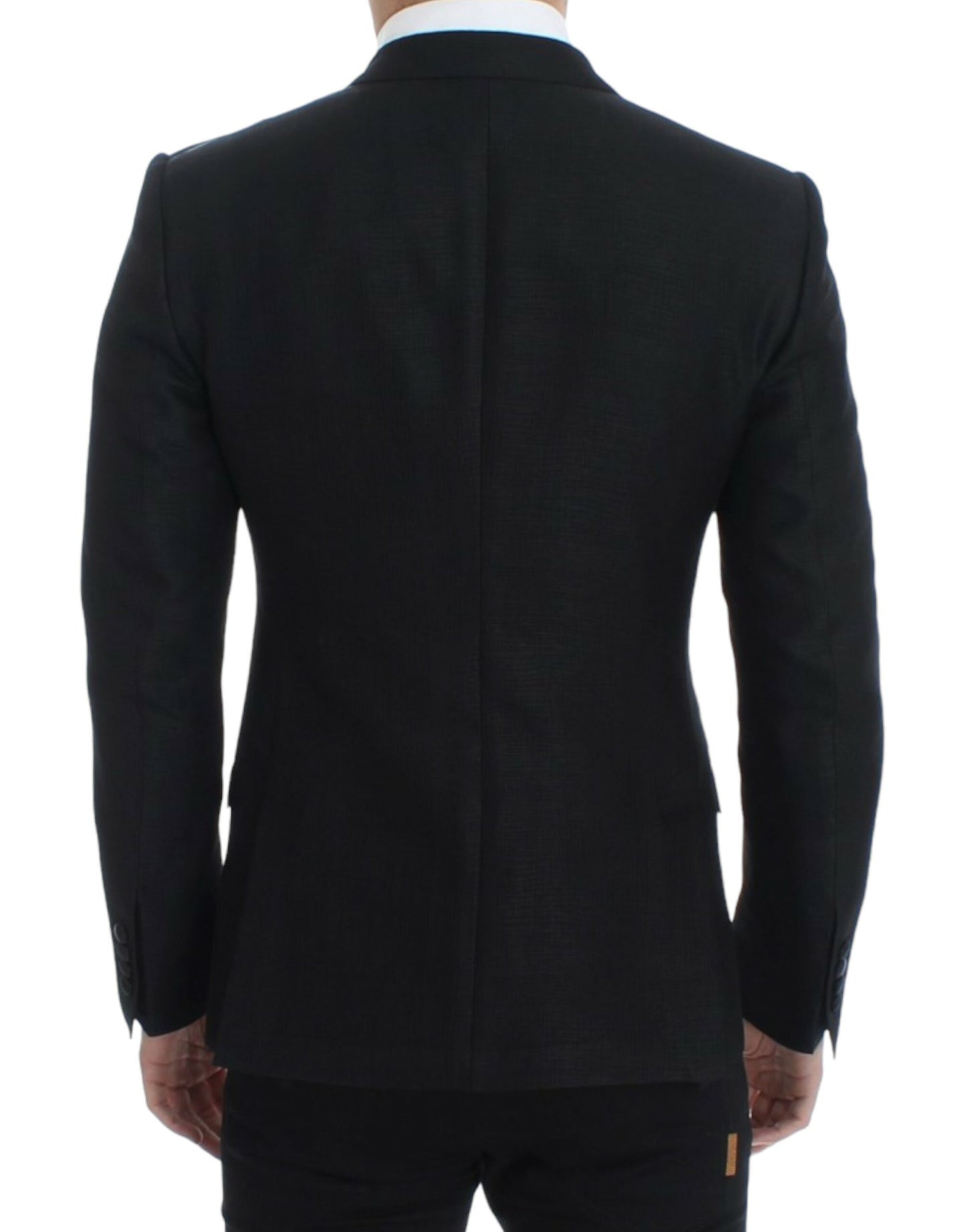 Dolce & Gabbana Black wool MARTINI slim blazer Dolce & Gabbana