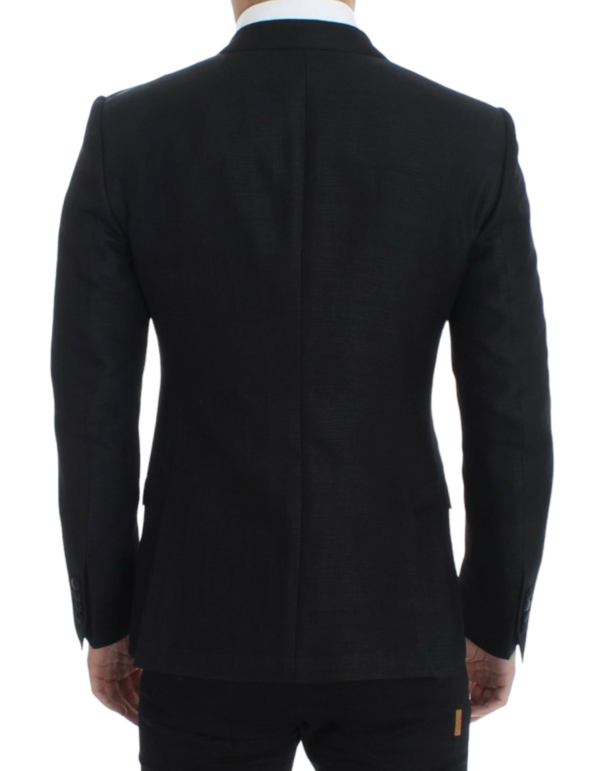 Dolce & Gabbana Black wool MARTINI slim blazer Dolce & Gabbana