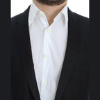 Dolce & Gabbana Black wool MARTINI slim blazer