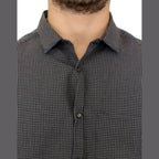 Costume National Gray linen casual shirt