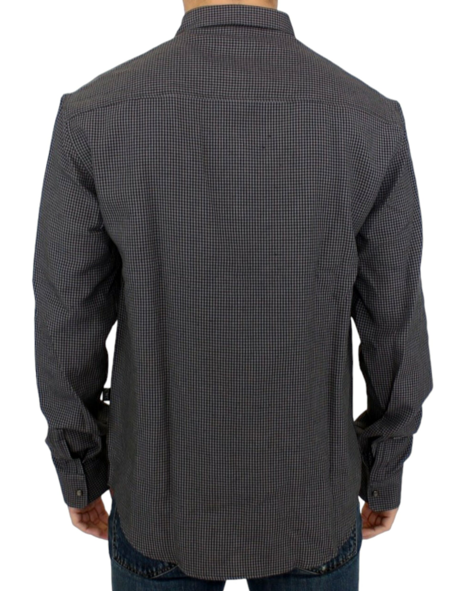 Costume National Gray linen casual shirt Costume National