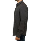 Costume National Gray linen casual shirt