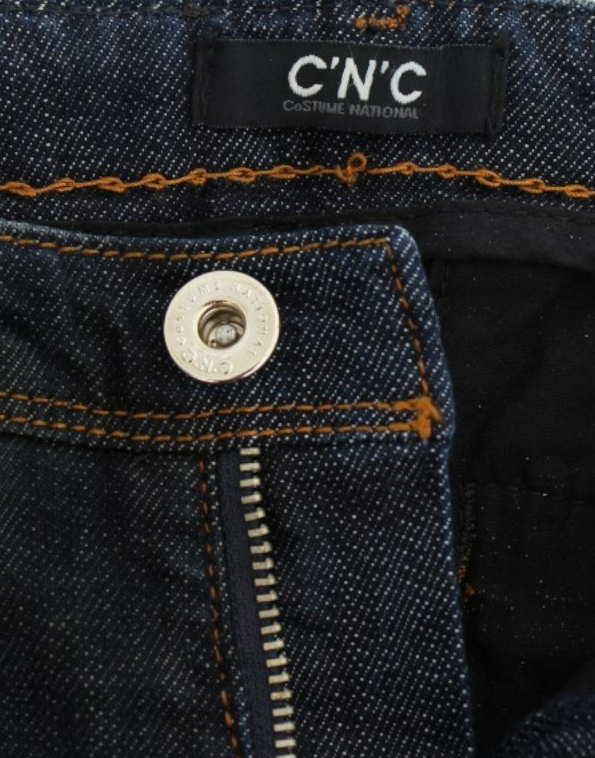 Costume National Blue Slim Fit Jeans Costume National