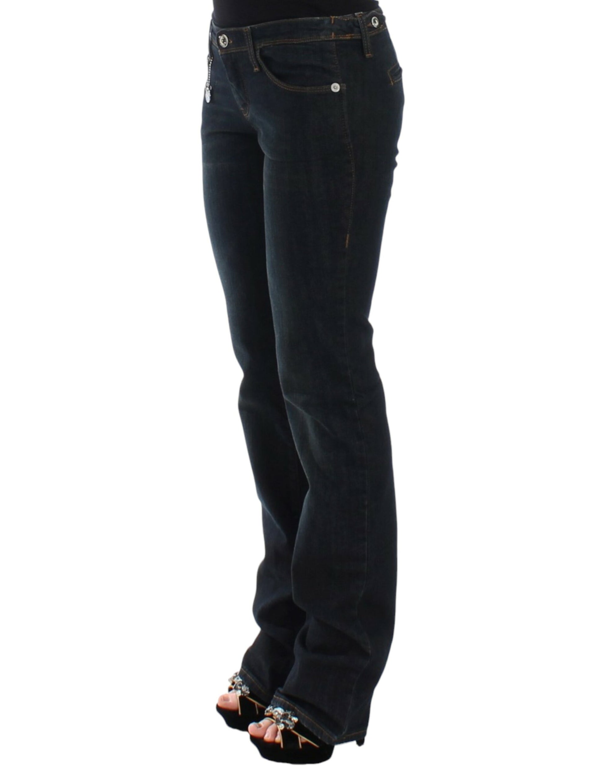 Costume National Blue Slim Fit Jeans Costume National