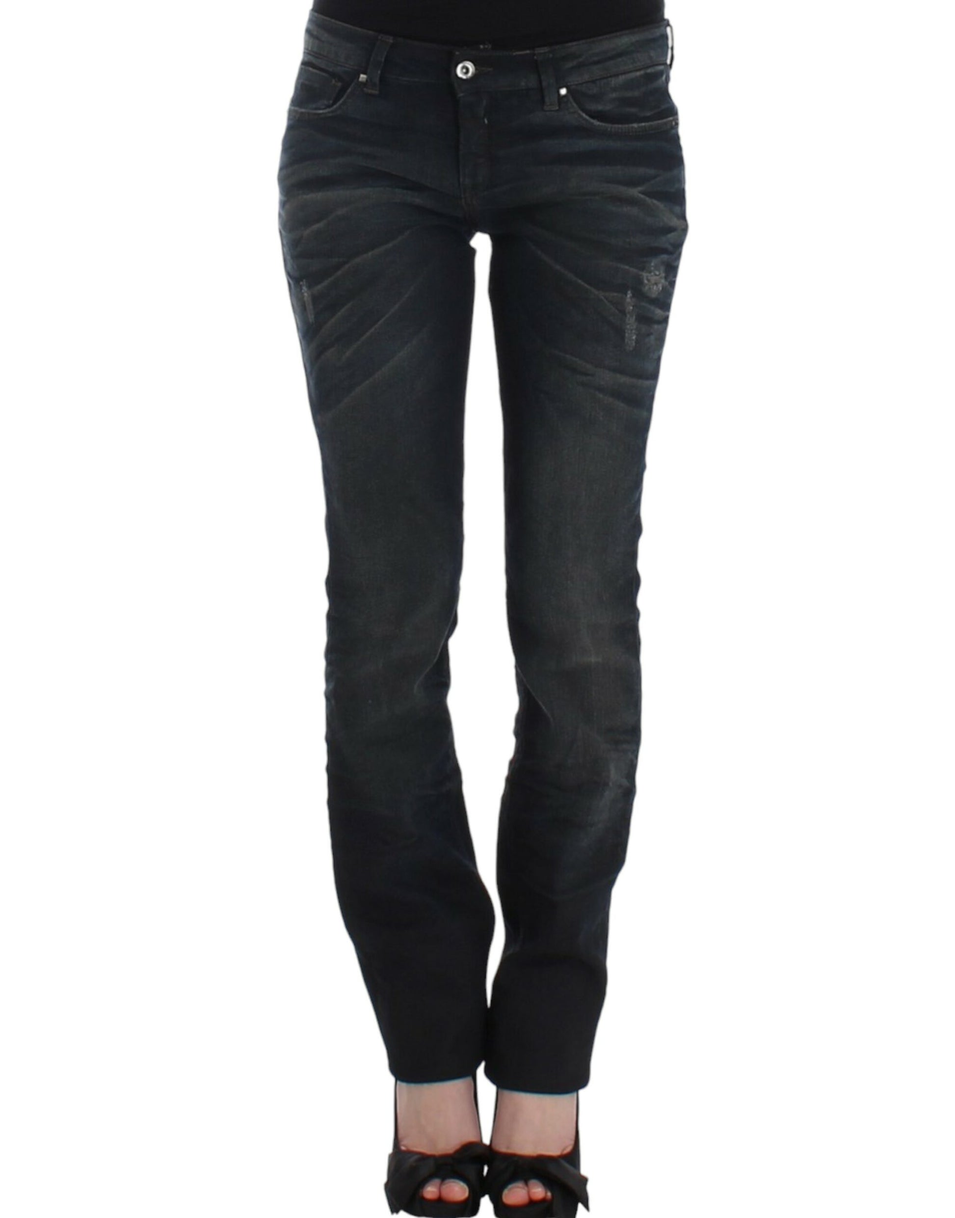 Costume National Blue skinnny leg jeans Costume National