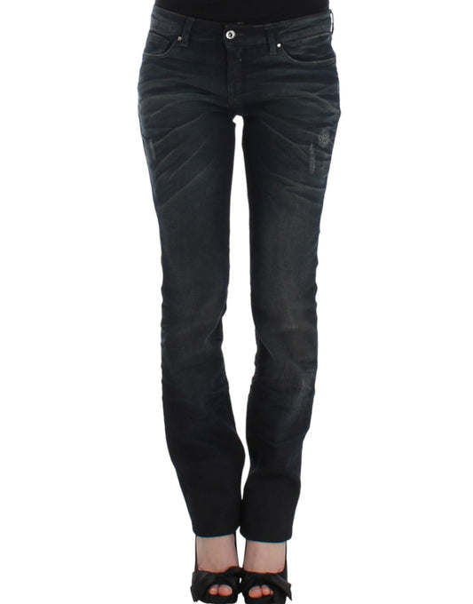 Costume National Blue skinnny leg jeans Costume National