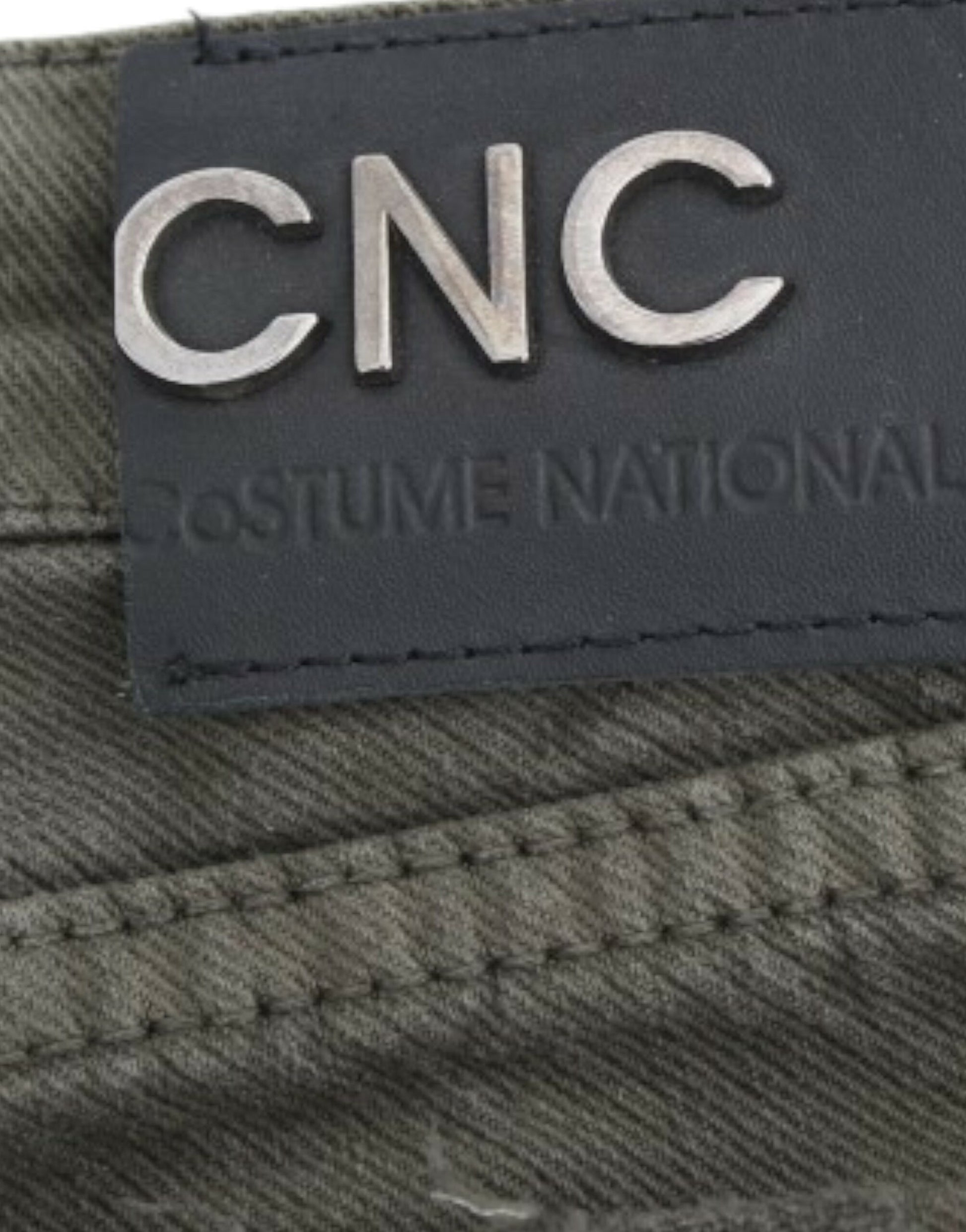 Costume National Green slim leg jeans Costume National