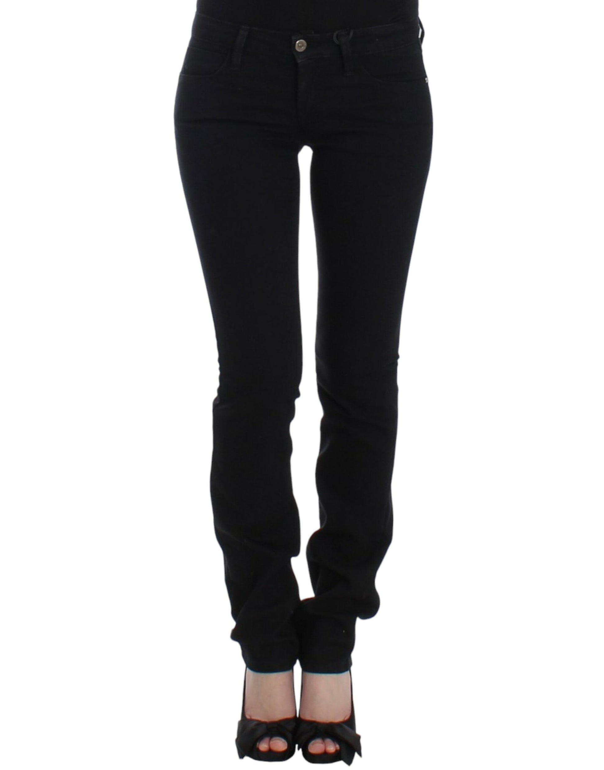 Costume National Black straight leg jeans Costume National