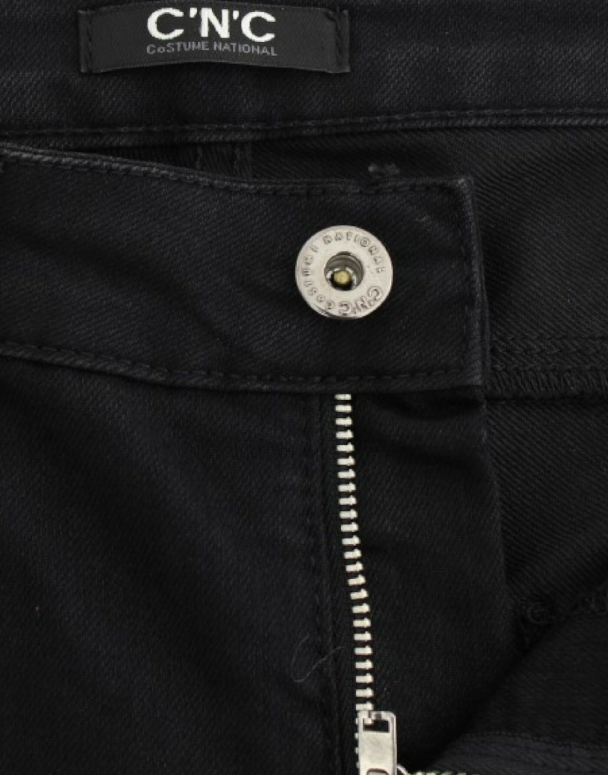 Costume National Black straight leg jeans Costume National