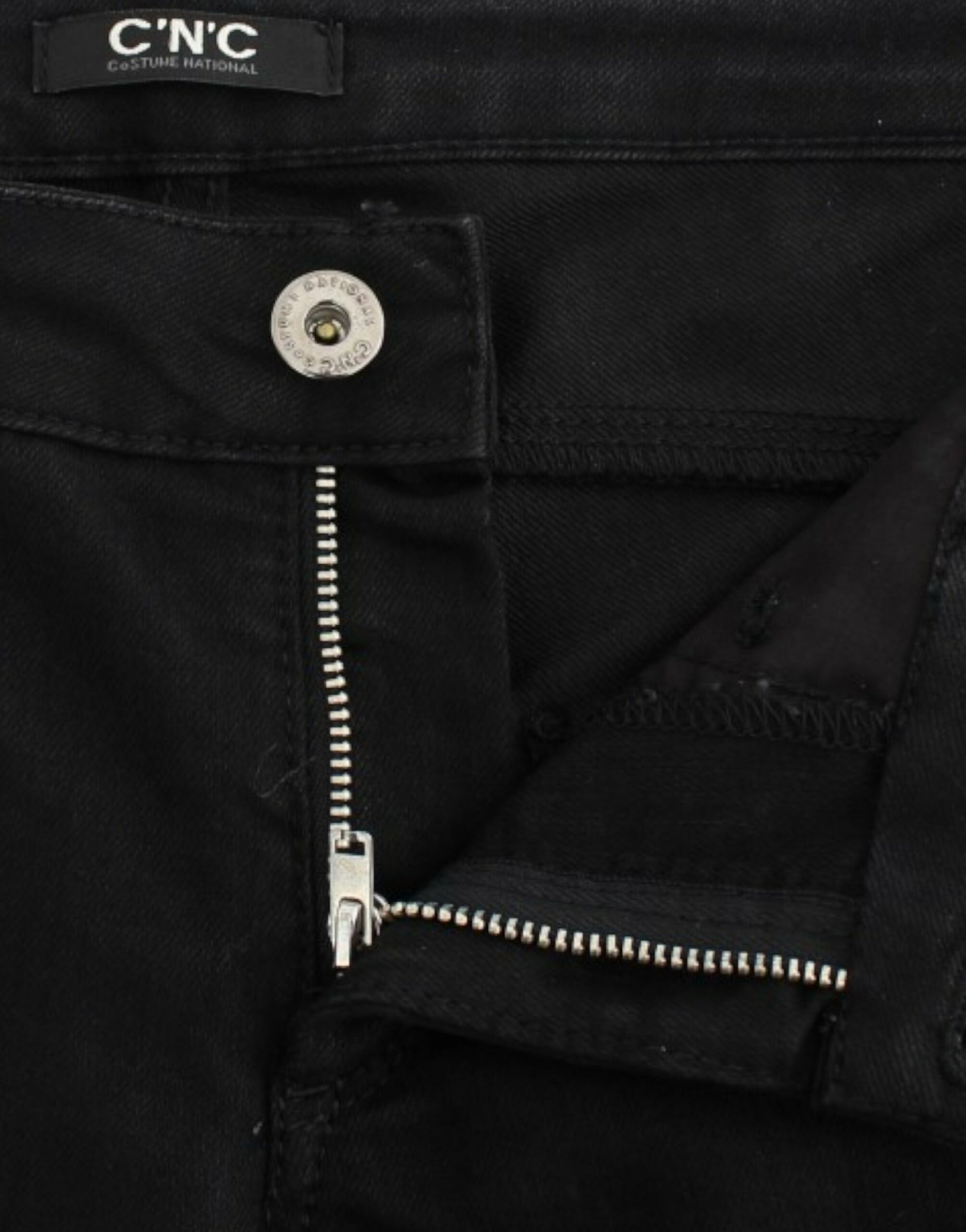 Costume National Black straight leg jeans Costume National