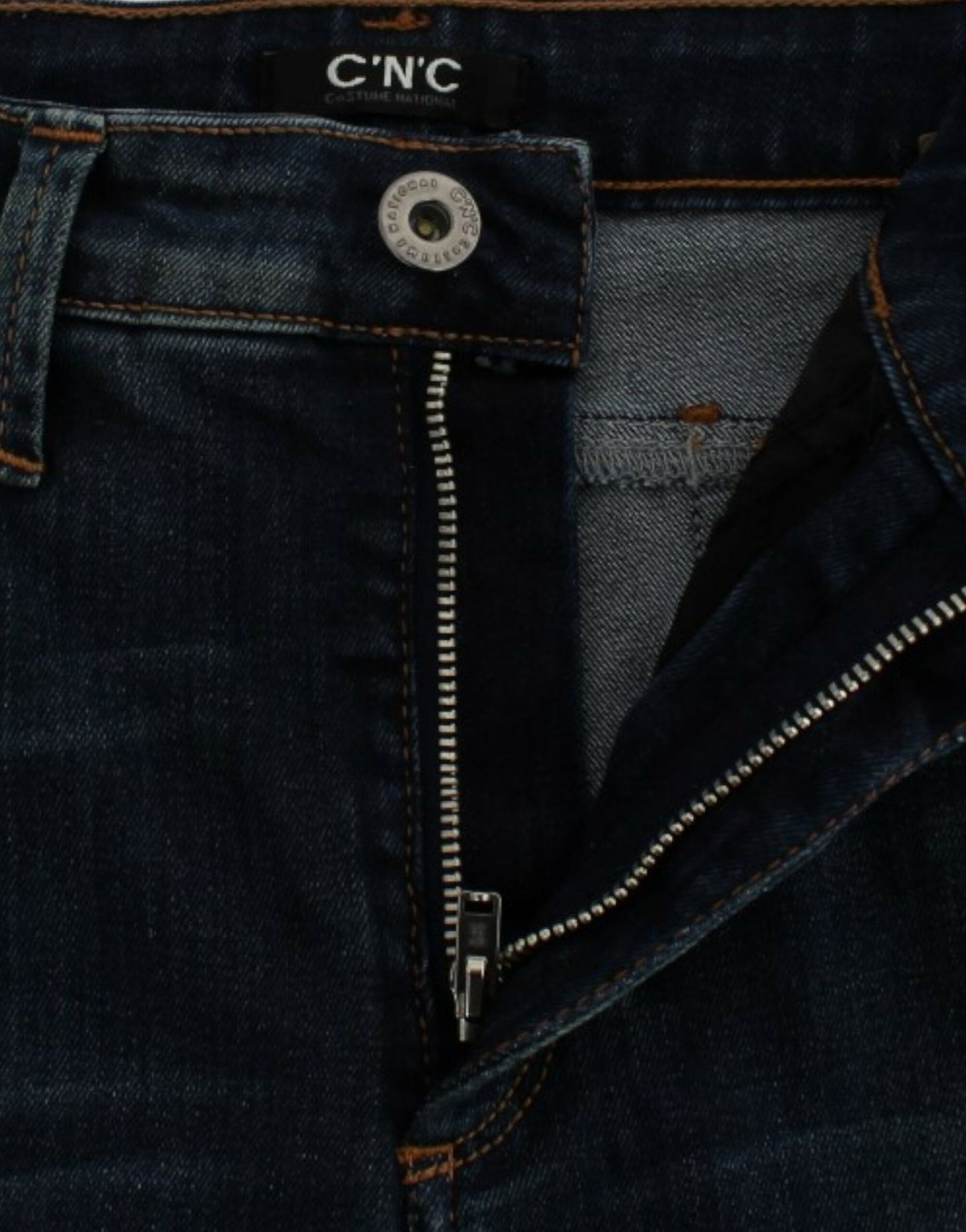 Costume National Blue straight leg jeans Costume National