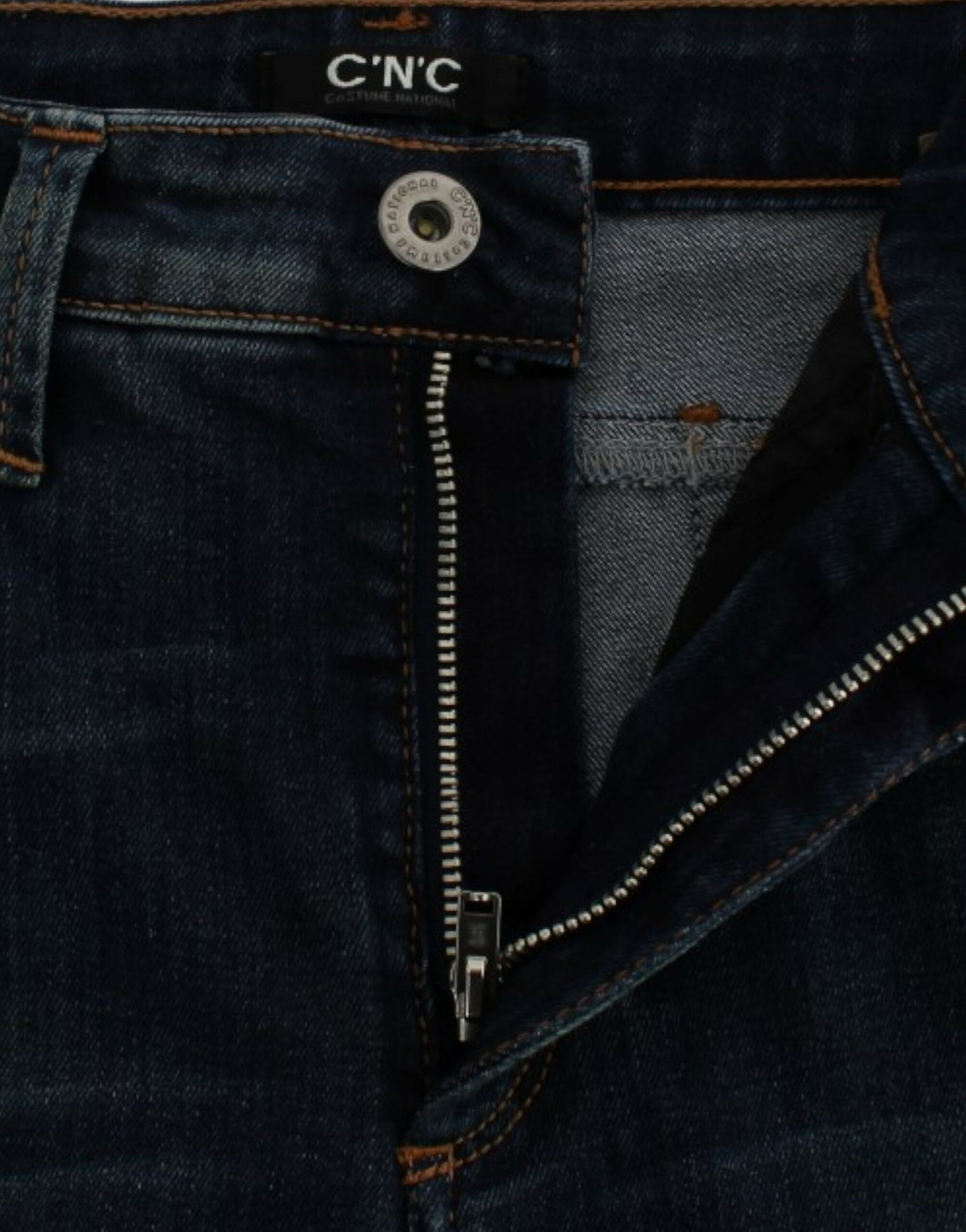 Costume National Blue straight leg jeans Costume National