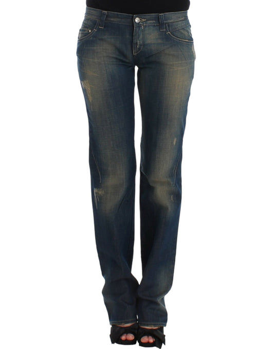 Costume National Blue straight leg jeans Costume National