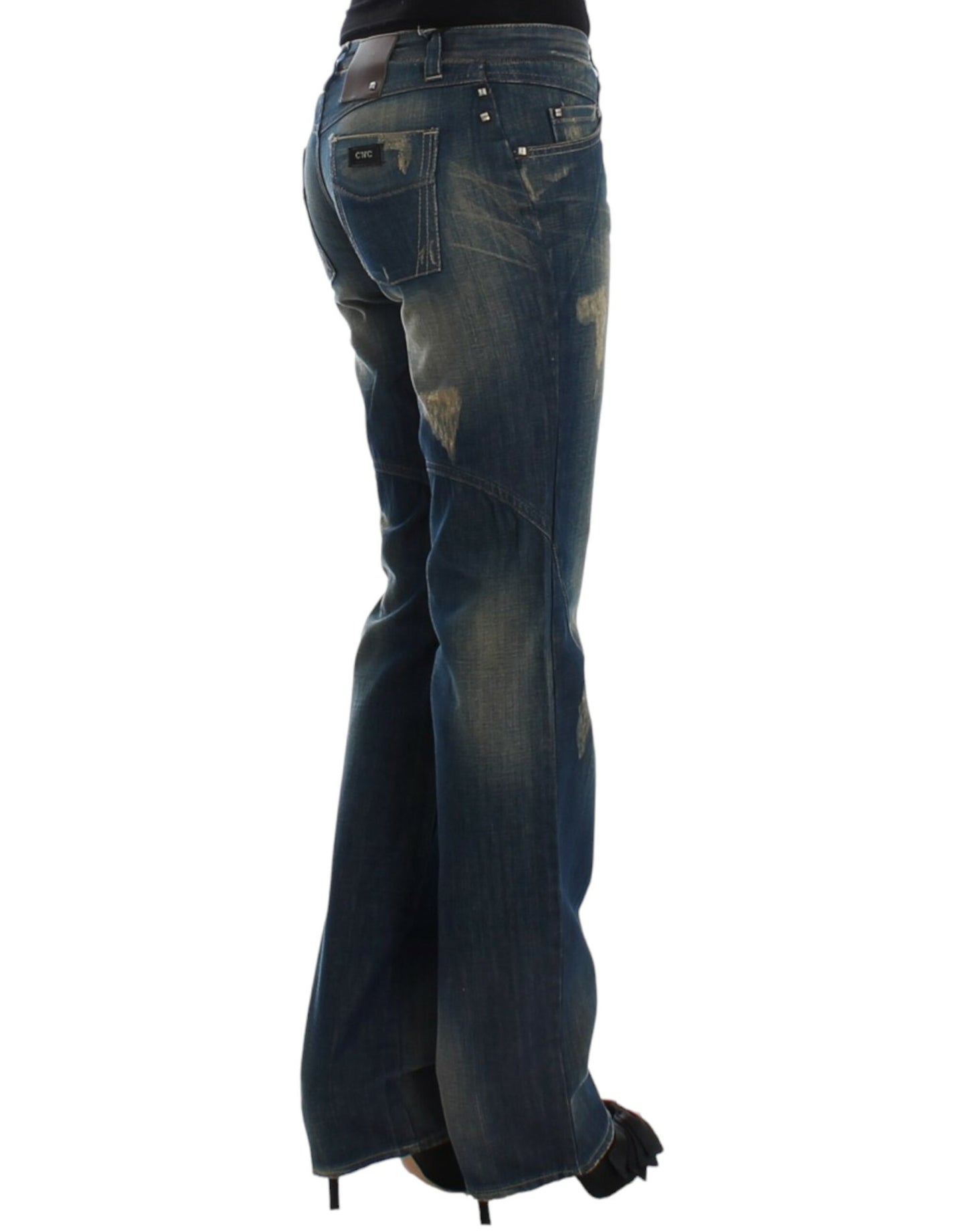 Costume National Blue straight leg jeans Costume National