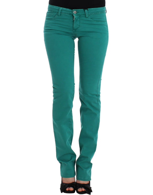 Costume National Green straight leg jeans Costume National