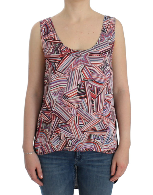 Costume National Multicolor sleeveless top Costume National