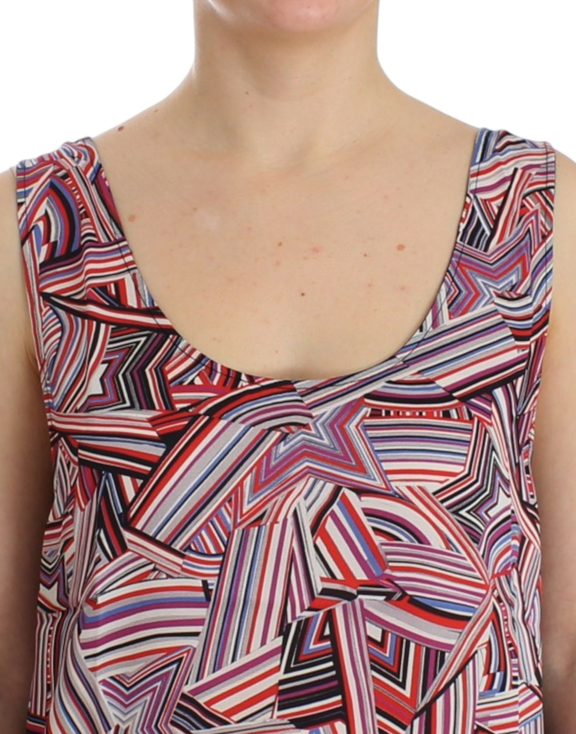 Costume National Multicolor sleeveless top Costume National