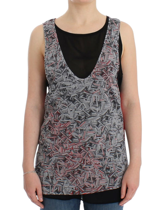Costume National Black sleeveless top Costume National