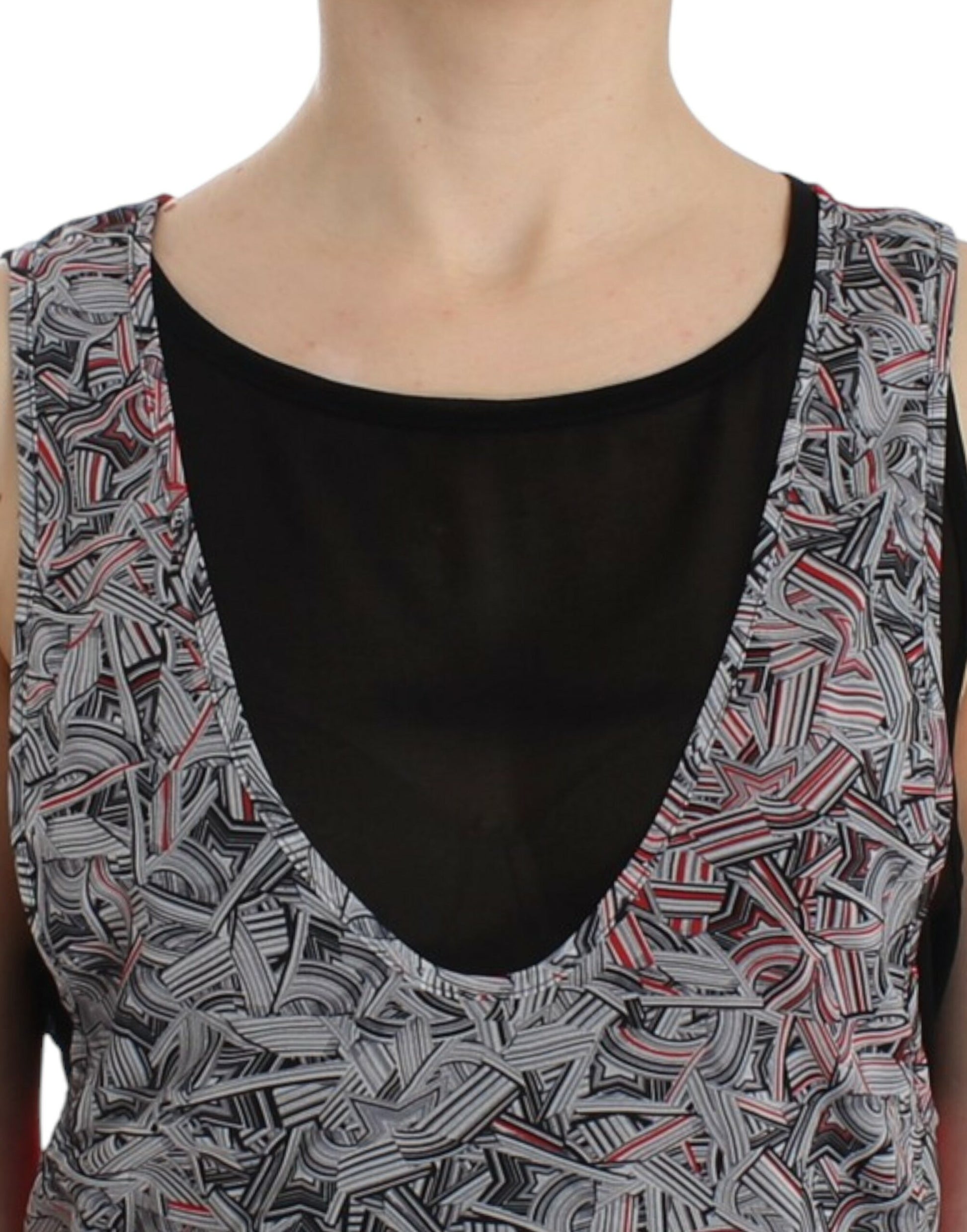 Costume National Black sleeveless top Costume National