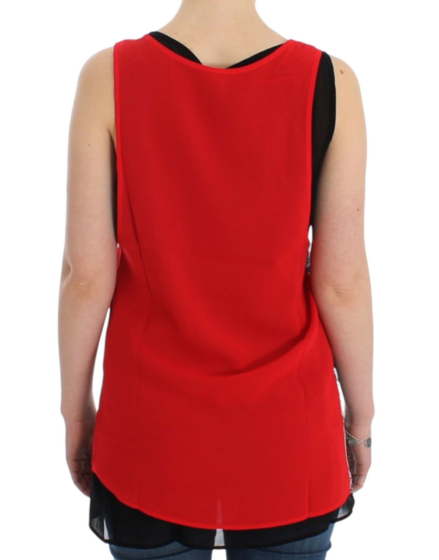 Costume National Black sleeveless top Costume National