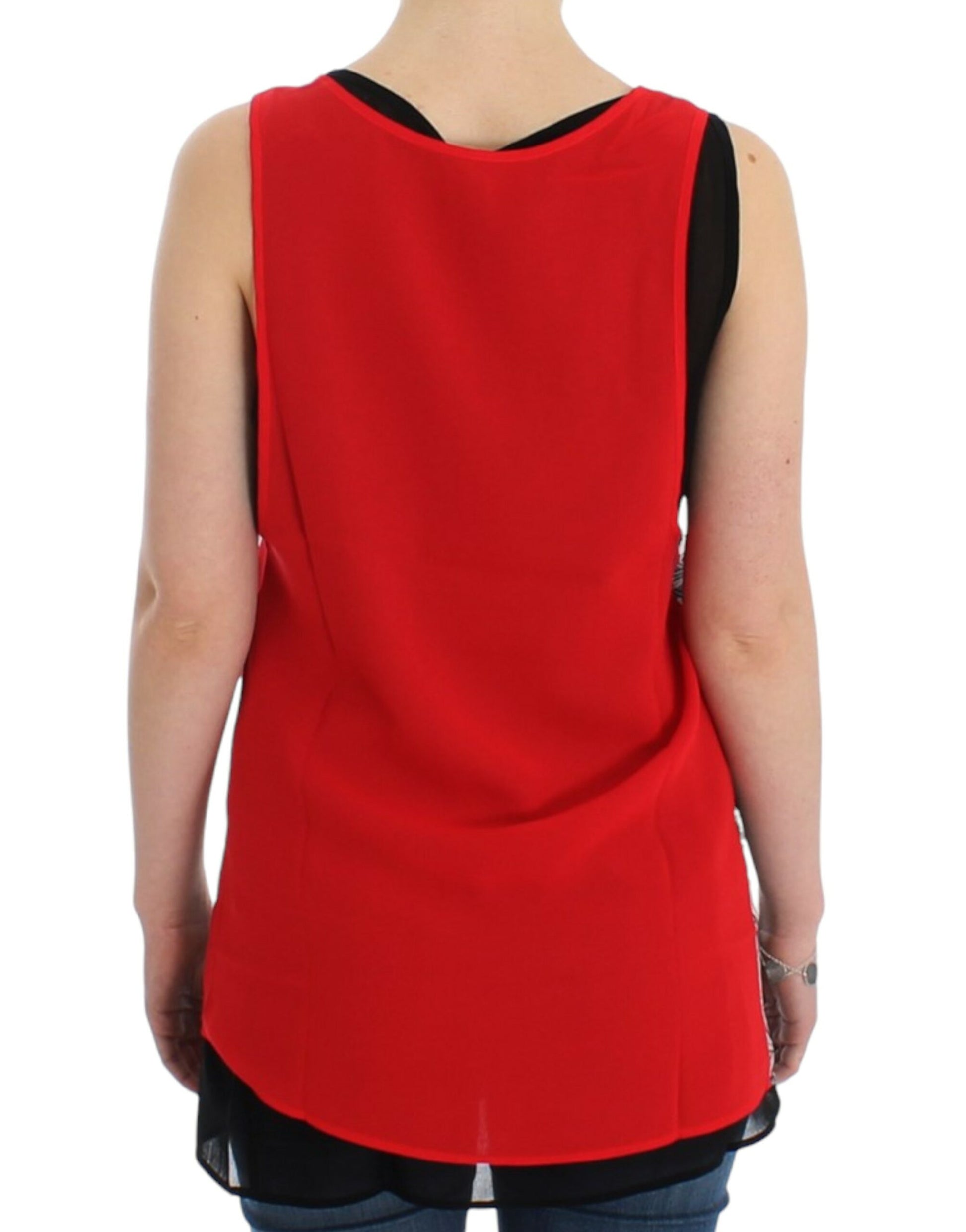 Costume National Black sleeveless top Costume National