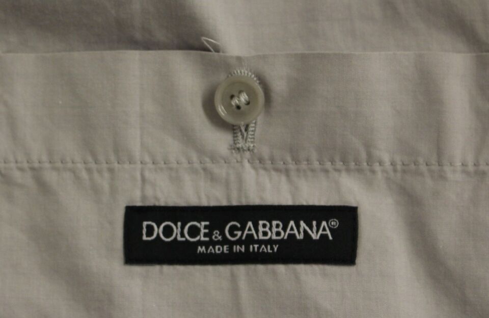 Dolce & Gabbana Beige Silk Blend Dress Formal Vest Gilet Dolce & Gabbana