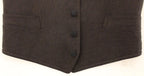 Dolce & Gabbana Brown Cotton Blend Dress Vest Gilet - Eljoys Fashion 