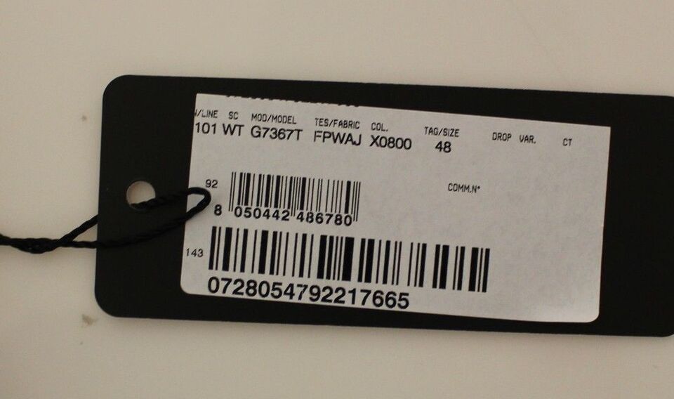 Dolce & Gabbana Blue Cotton Stretch Dress Vest Blazer Dolce & Gabbana