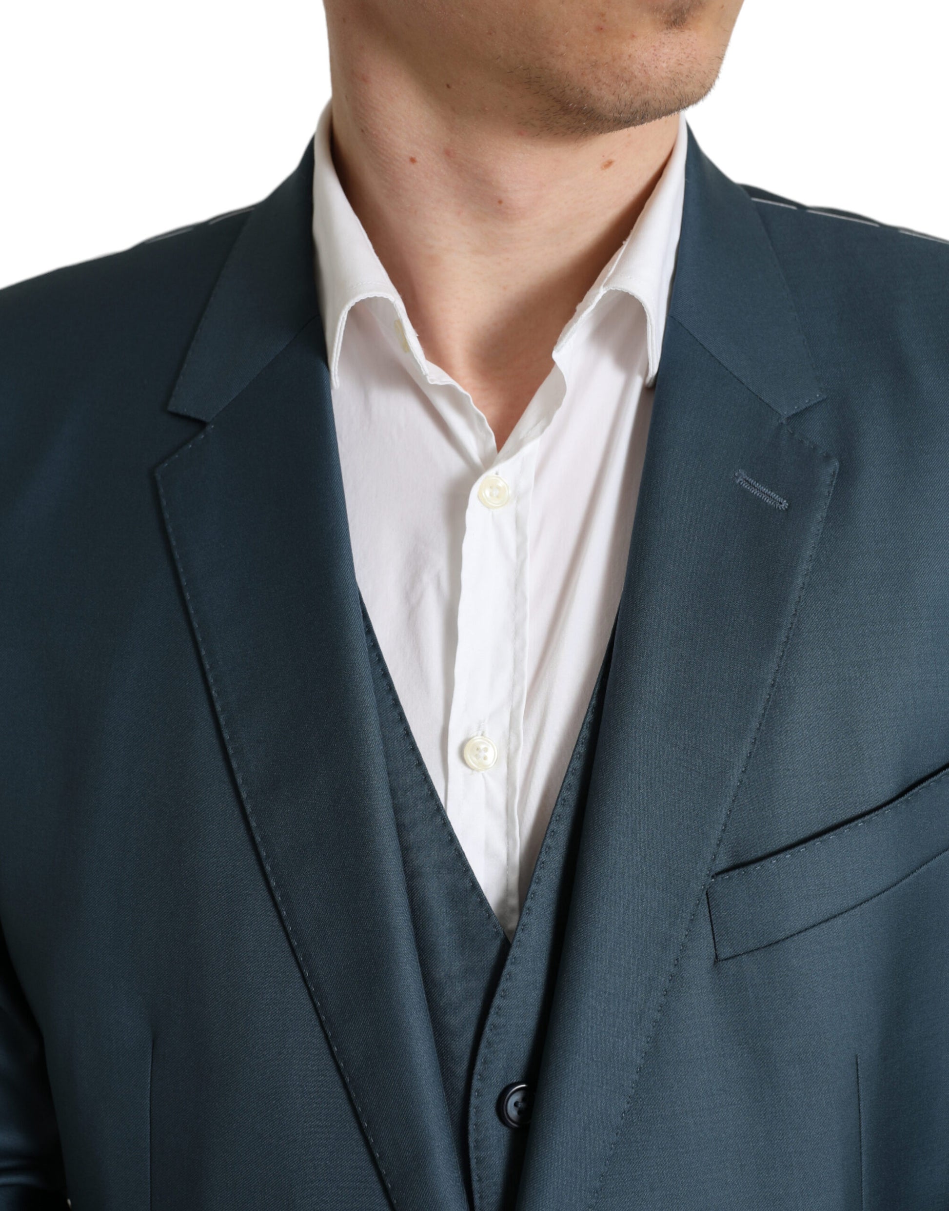 Dolce & Gabbana Green Single Breasted 2 Piece MARTINI Suit Dolce & Gabbana