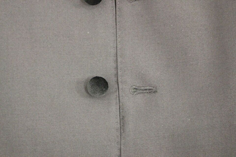 Dolce & Gabbana Black Wool Formal Dress Vest Gilet Weste Dolce & Gabbana