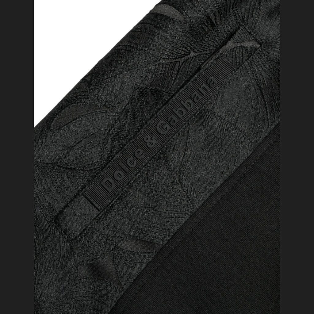 Dolce & Gabbana Black Cotton Slim Stretch Jogger Pants