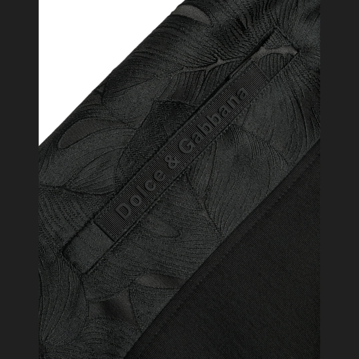 Dolce & Gabbana Black Cotton Slim Stretch Jogger Pants