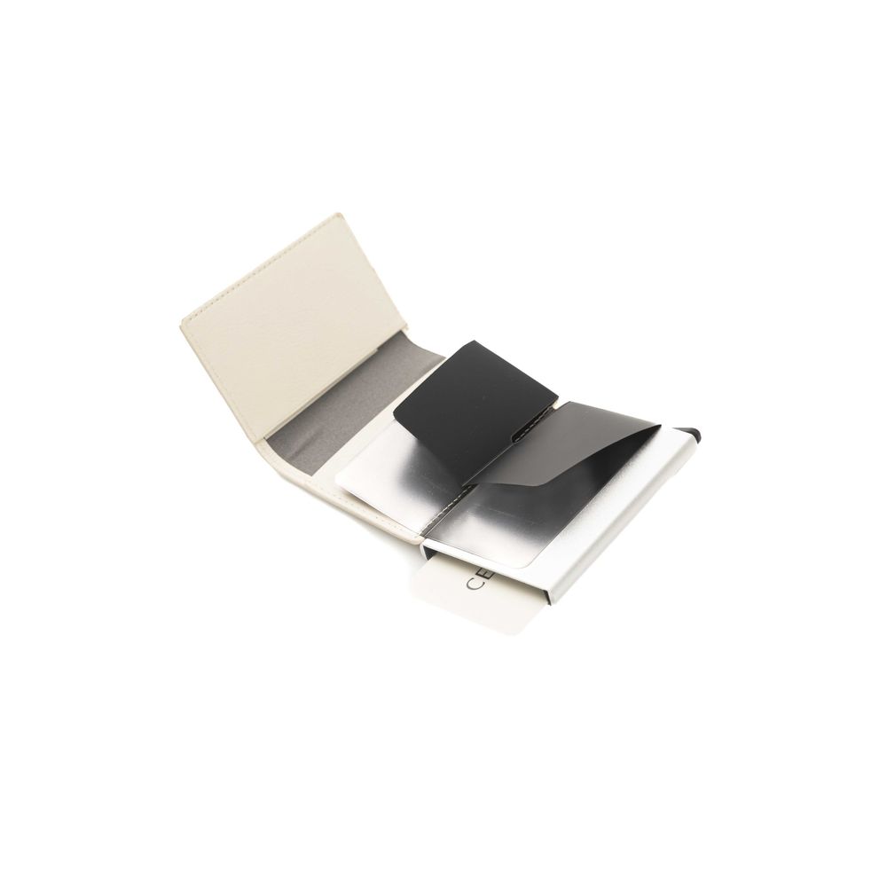 Cerruti 1881 Beige Calfskin Men Wallet Cerruti 1881
