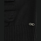 Costume National Black V-neck wool sweater