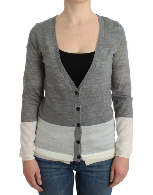 Costume National Gray lightweight cardigan Costume National