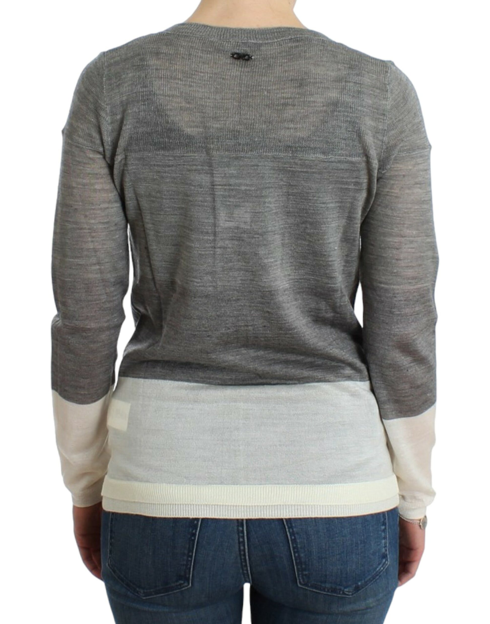 Costume National Gray lightweight cardigan Costume National