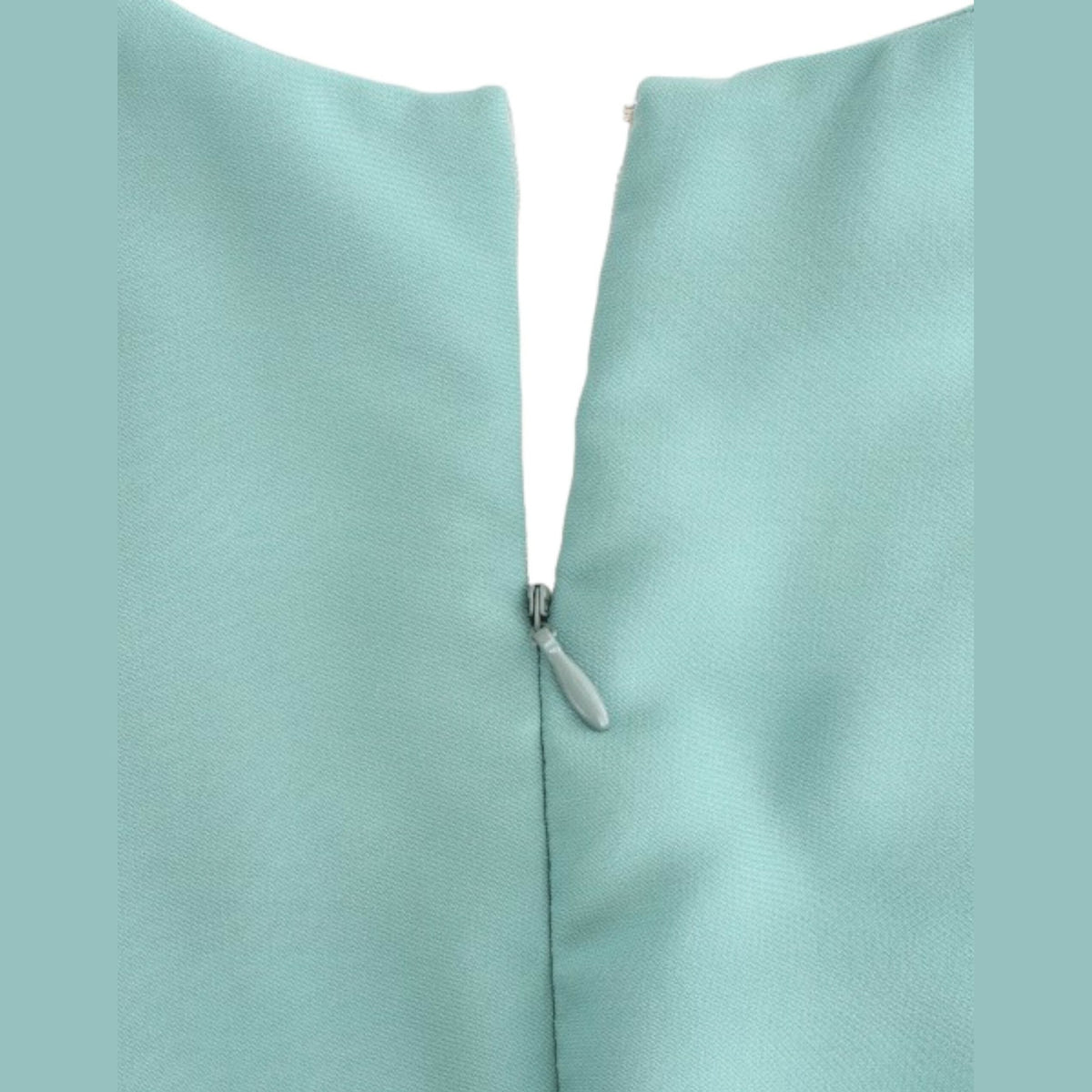 Costume National Green 3/4 sleeved sheath dress