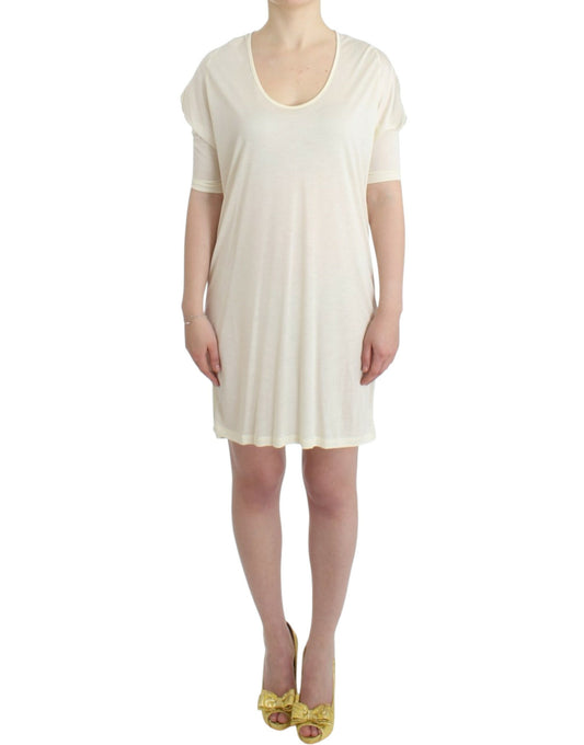 Costume National White modal tube dress Costume National