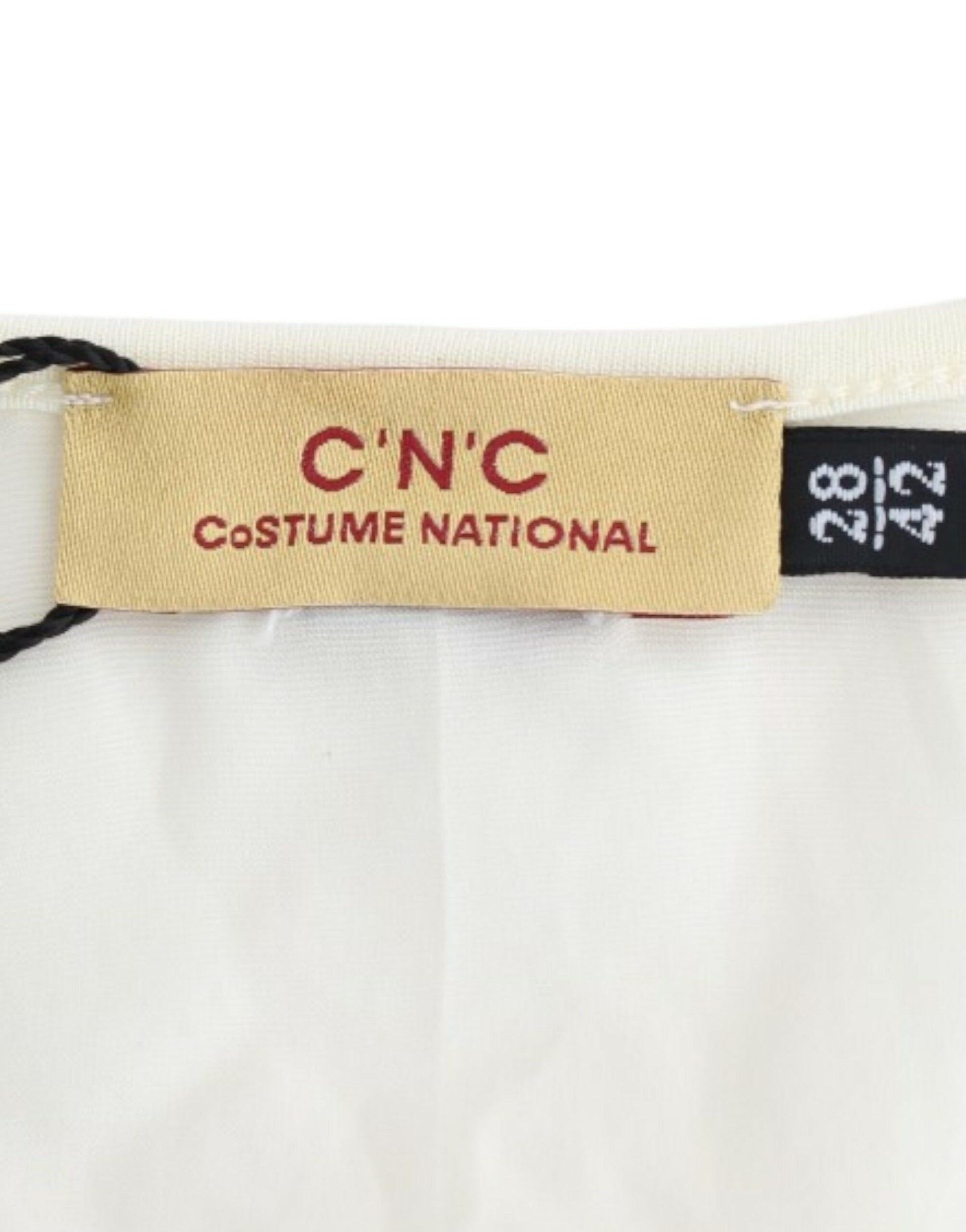 Costume National White modal tube dress Costume National