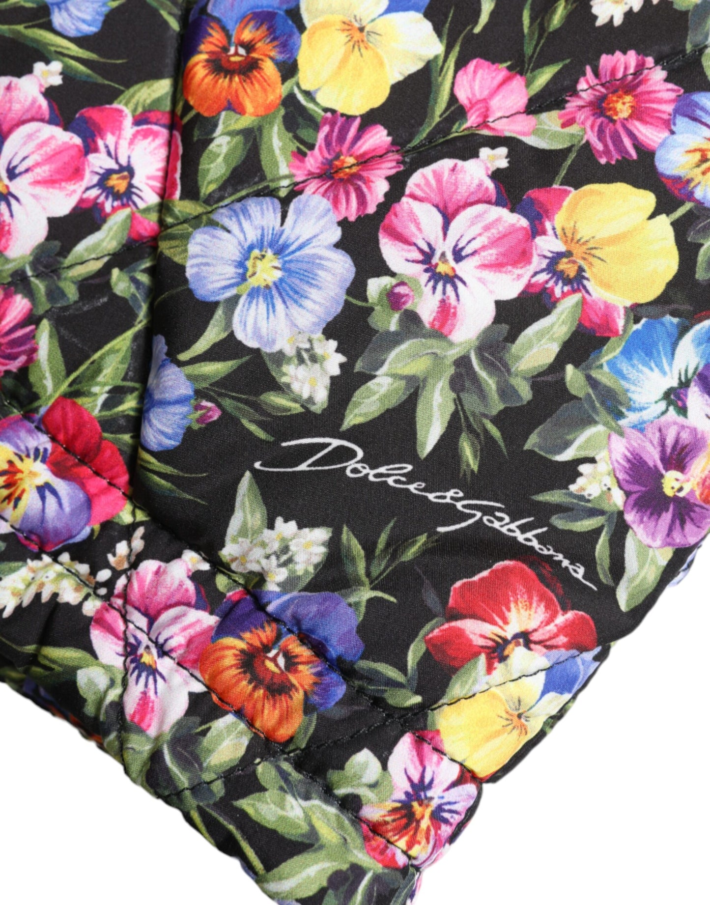 Dolce & Gabbana Multicolor Floral High Waist Hot Pants Shorts Dolce & Gabbana