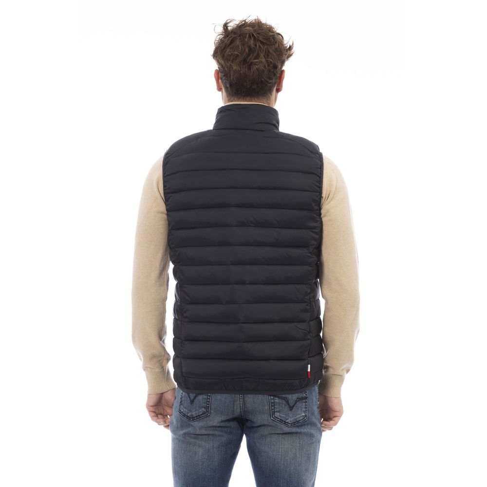 Invicta Black Polyamide Men's Vest Invicta