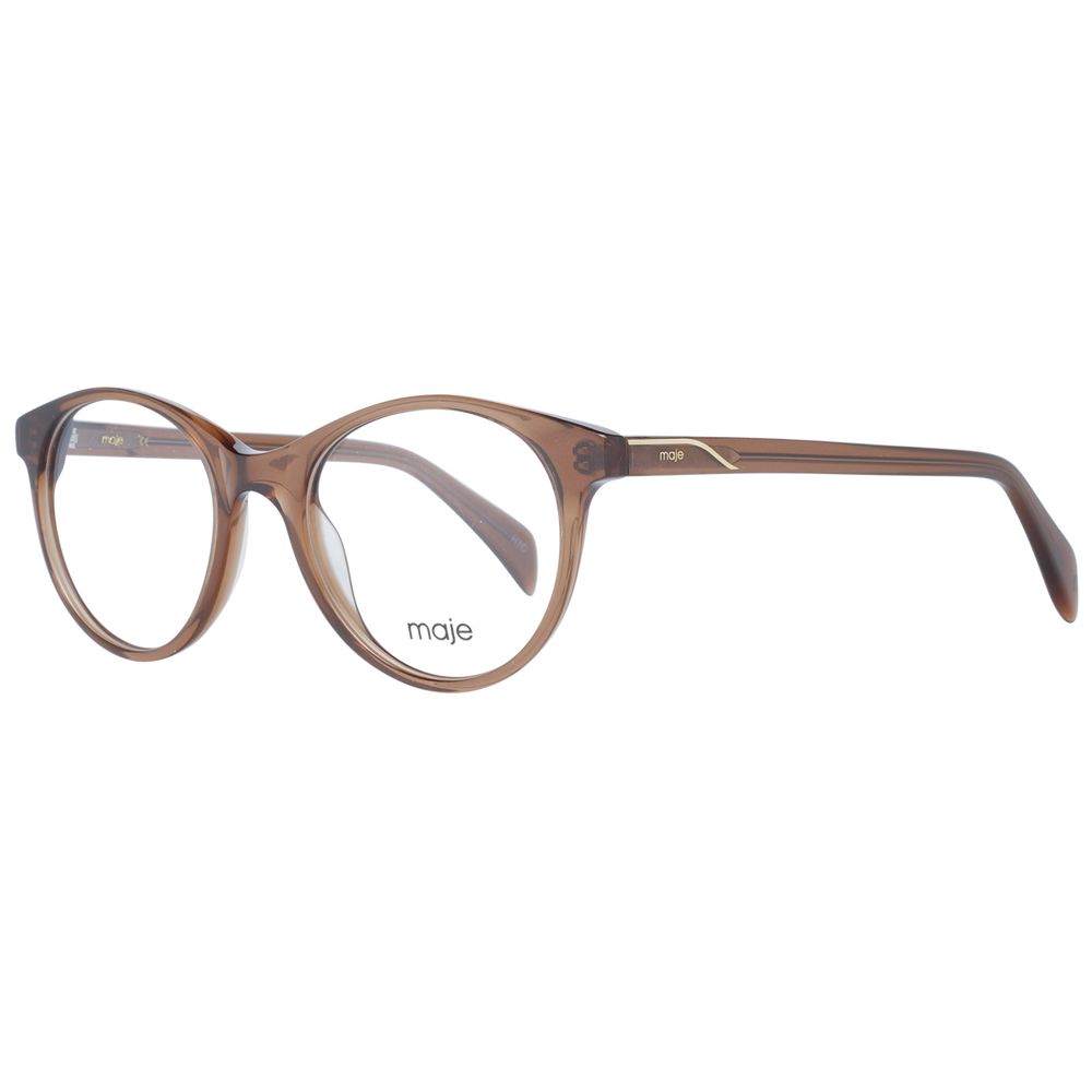 Maje Brown Plastic Glasses Frames
