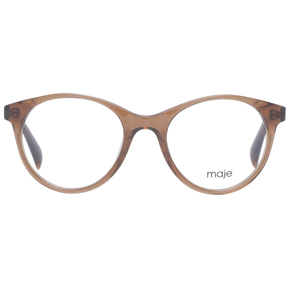 Maje Brown Plastic Glasses Frames