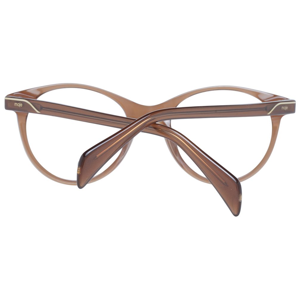 Maje Brown Plastic Glasses Frames