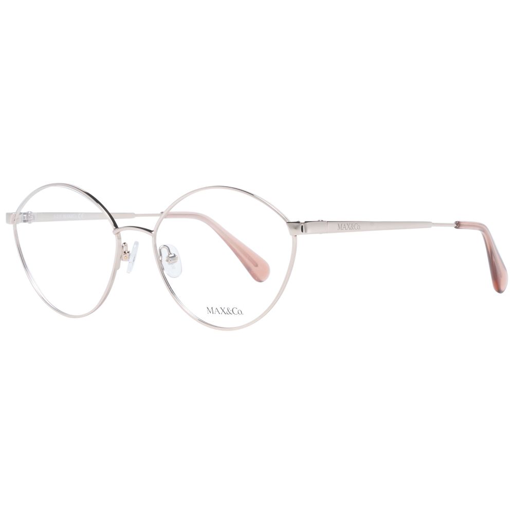 Max & Co Rose Gold Metal Glasses Frames