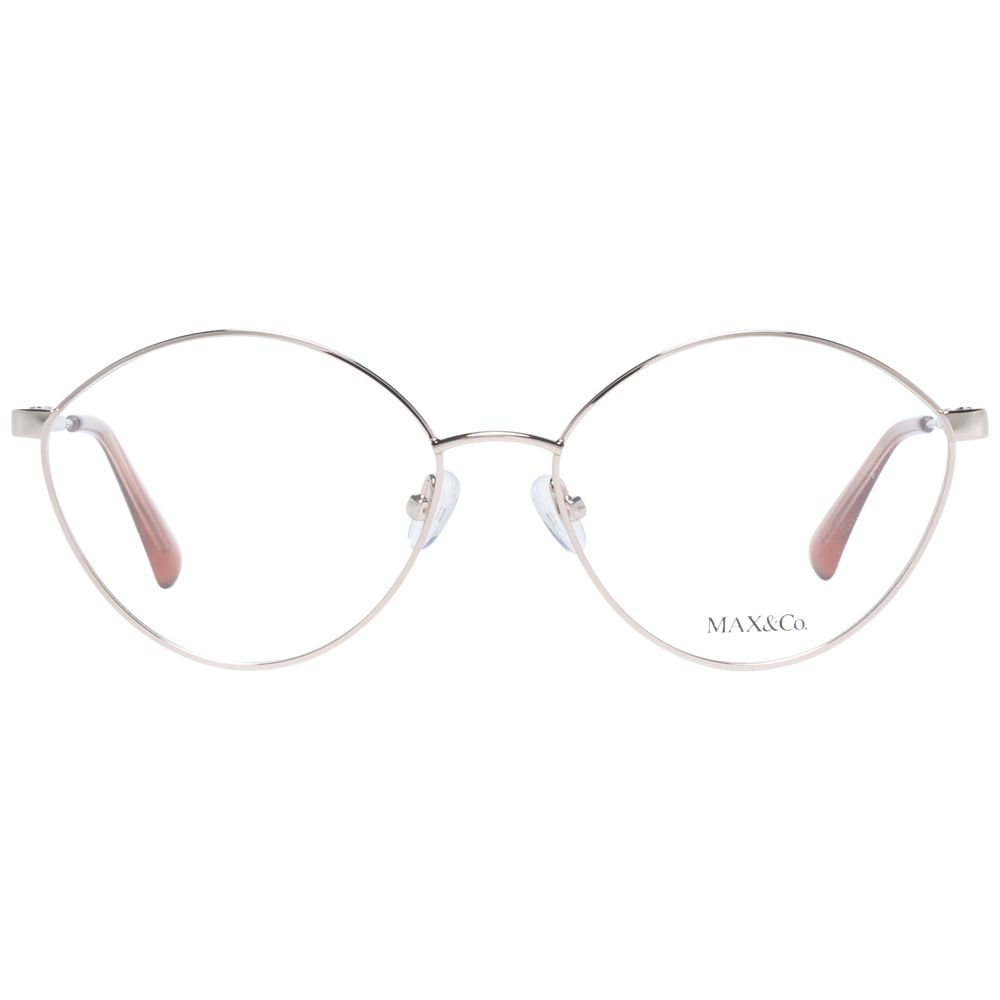 Max & Co Rose Gold Metal Glasses Frames