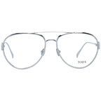 Tod's Silver Metal Glasses Frames Tod's