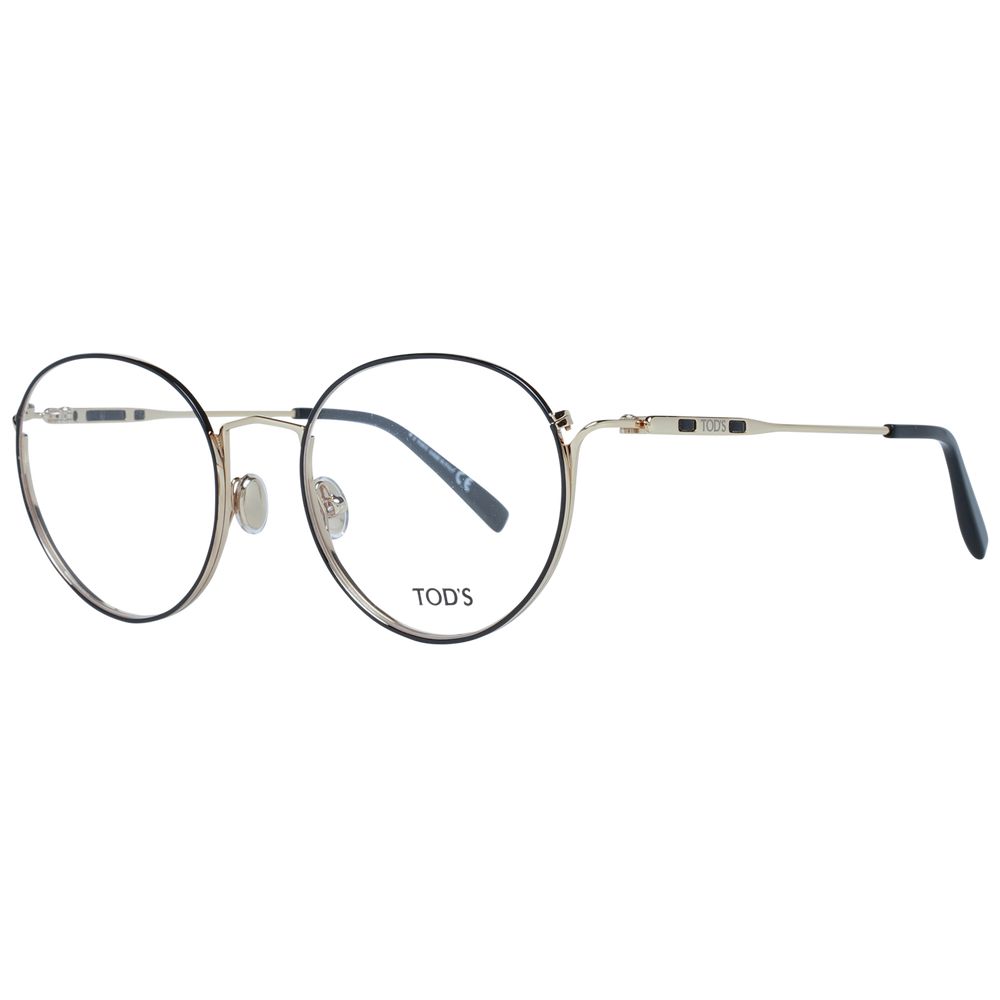 Tod's Black Metal Glasses Frames