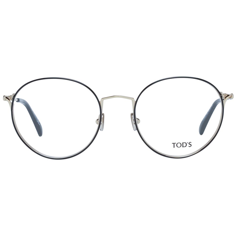 Tod's Black Metal Glasses Frames